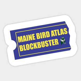 MBA Block Buster Sticker